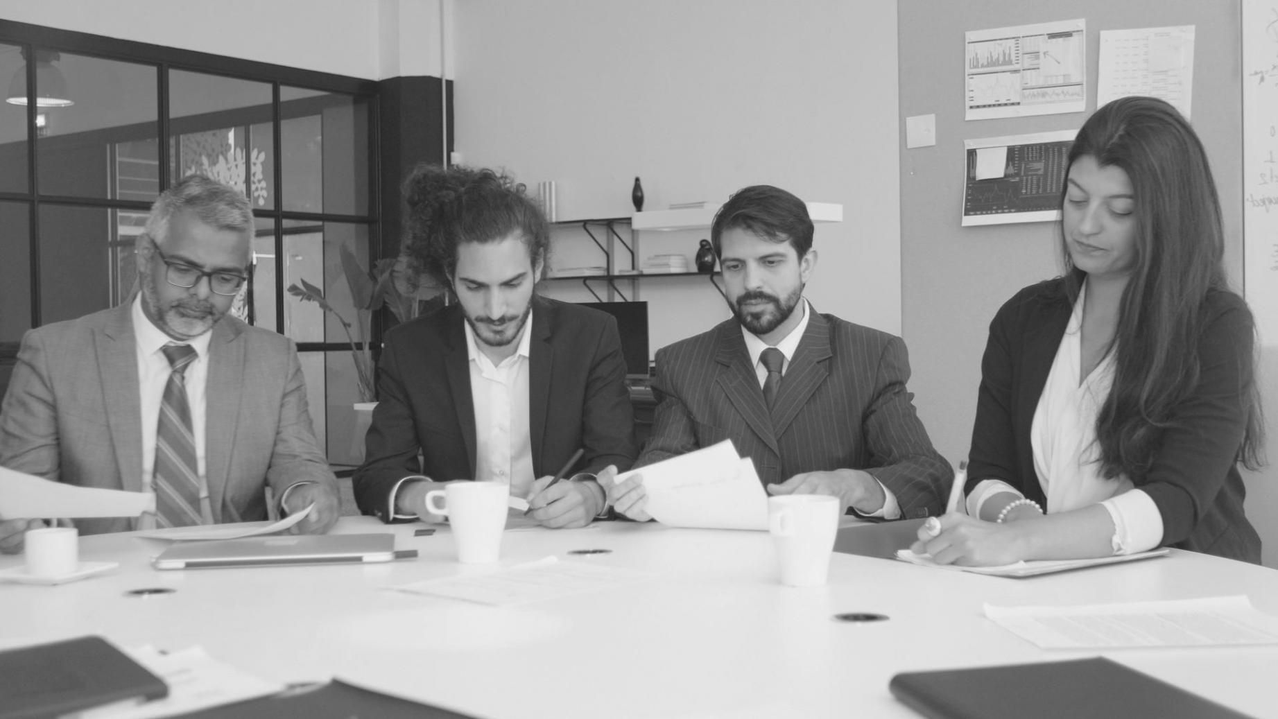 Structured session materials and records